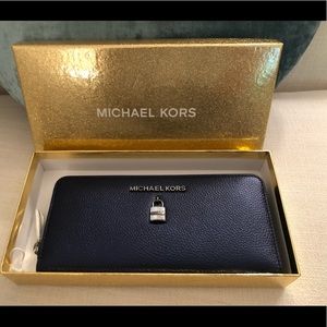 Michael Kors Navy Wallet